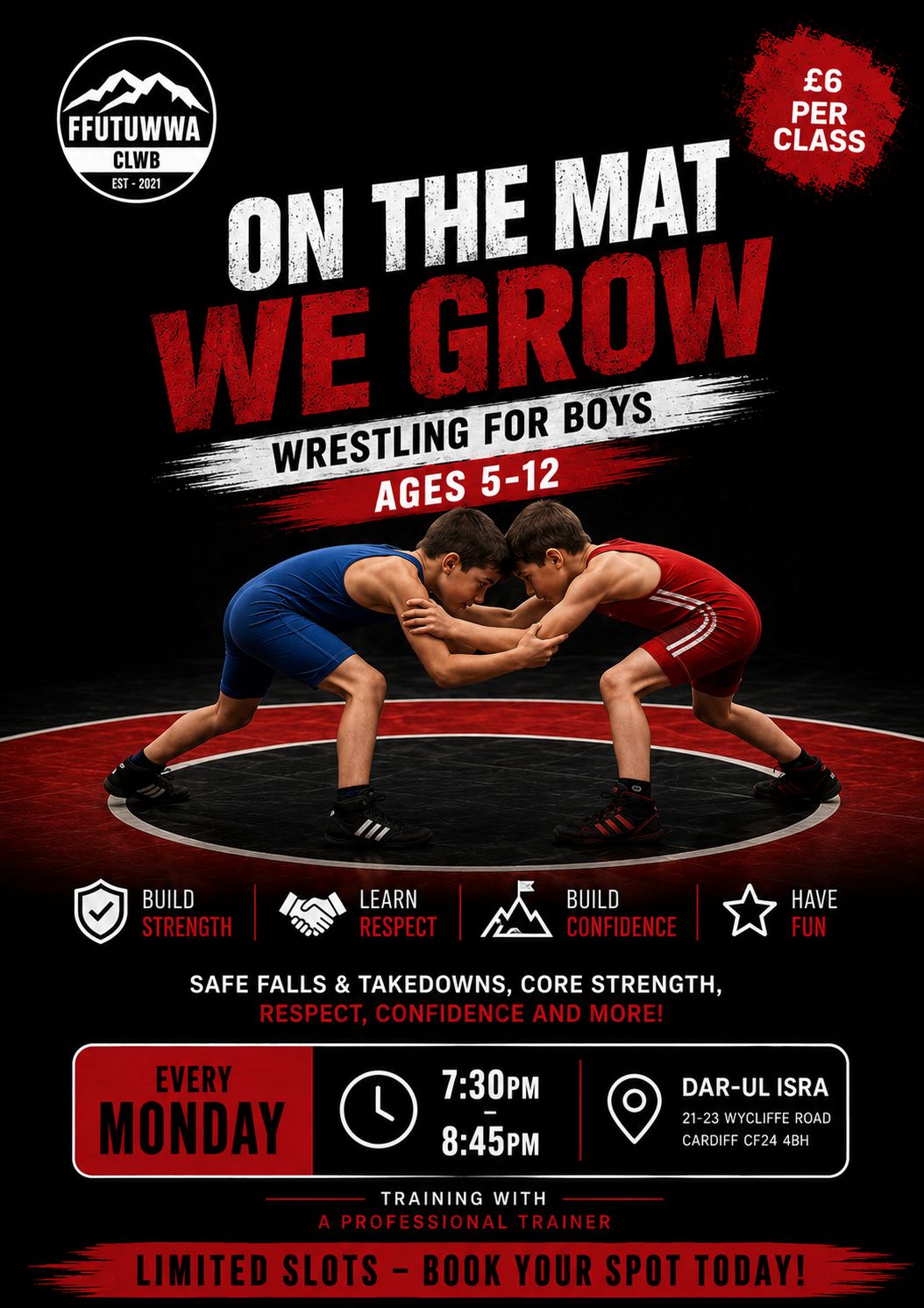 Kids Wrestling leaflet